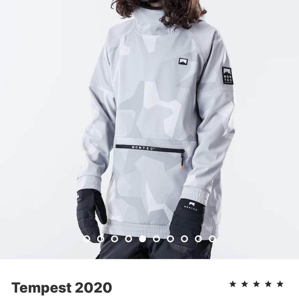 Worn Once Mens Tempest 2020 Montec Ski/Snowboard Jacket